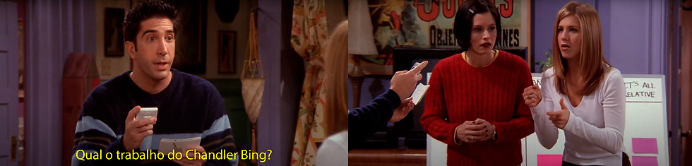 qual o trabalho do chandler bing?